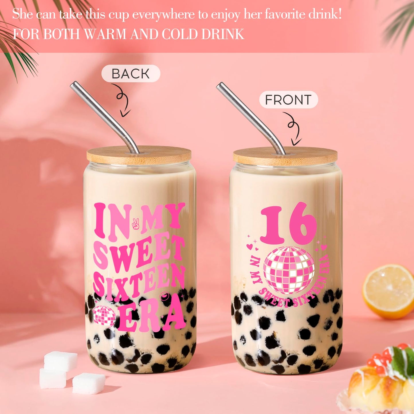 Frerdui 16th Birthday Gifts for Girls, Best Popular Gifts for 16 Year Old Girls Born in 2010, In My Sweet 16 Era Gift Set with Sweet 16 Gifts, Happy 16 Year Old Girl Birthday Present Ideas for Her