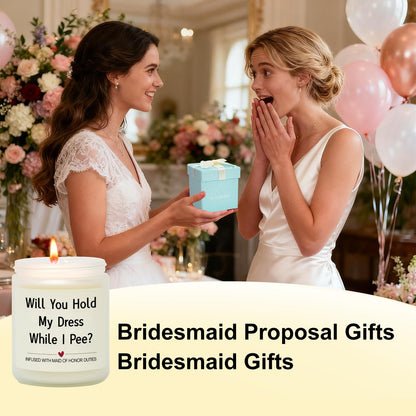 Bridesmaid Proposal Gifts, Maid of Honor Gifts from Bride, Bridesmaids Gift for Wedding Day, Bridal Bachelorette Party Gift for Women Best Friends