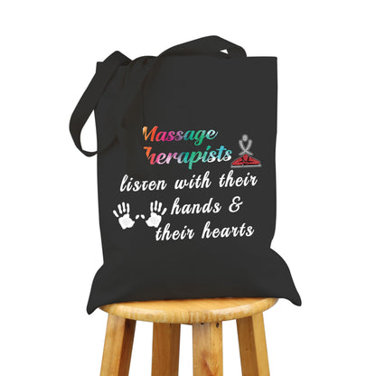 VAMSII Massage Therapist Gift Tote Bag - Massage Therapy Supplies - Masseuse & Massagist Gift