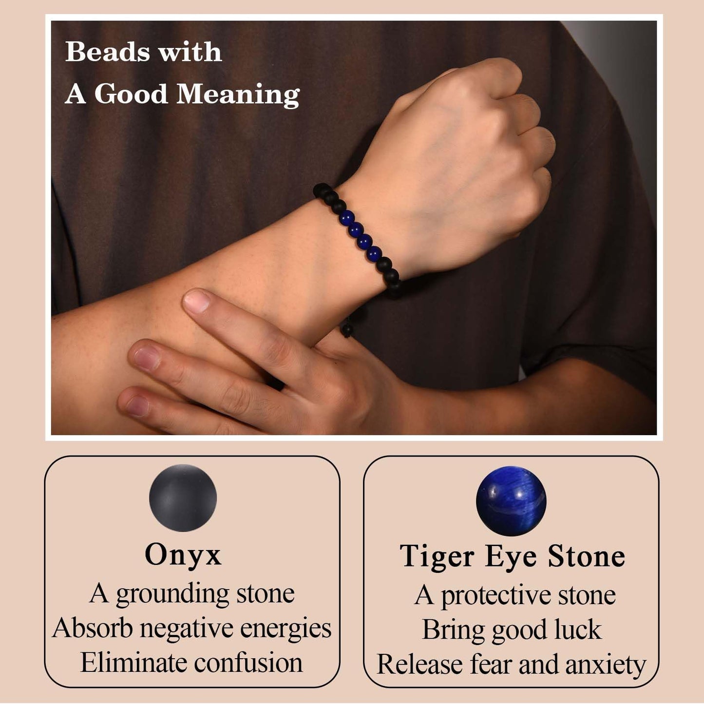 13th 16th 18th 21st 30th 40th 50th 60th Birthday Gifts for Boys Men Him, 11-21 30-60 Year Old Boy Male Man Birthday Gifts Birthday Bracelet for Son Brother Grandson Nephew Dad Husband Friend Boyfriend