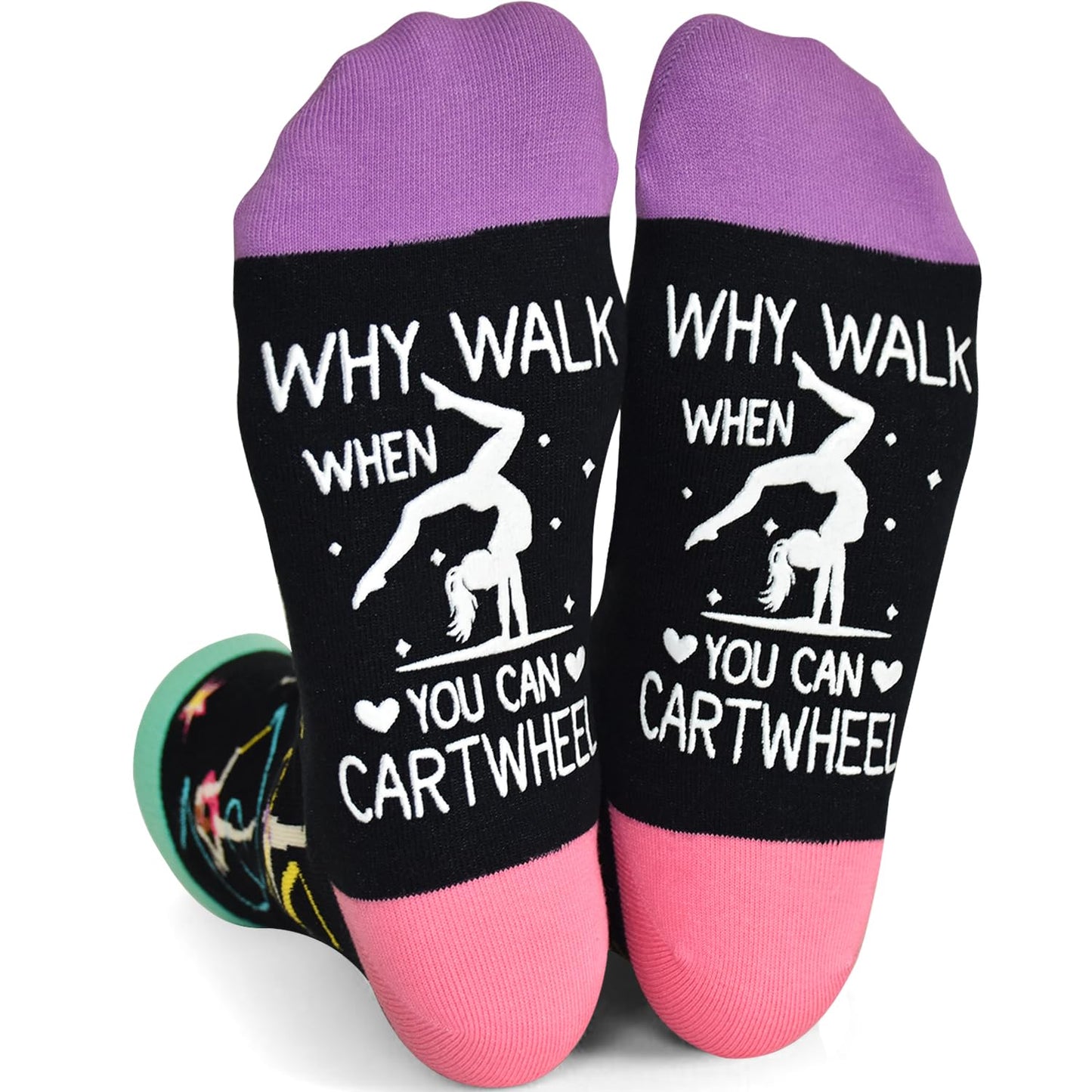 GOLIN Funny Socks Gift Idea for Women Girls - Novelty Birthday, Christmas Holiday Socks for Coach, Team, Sports Lovers