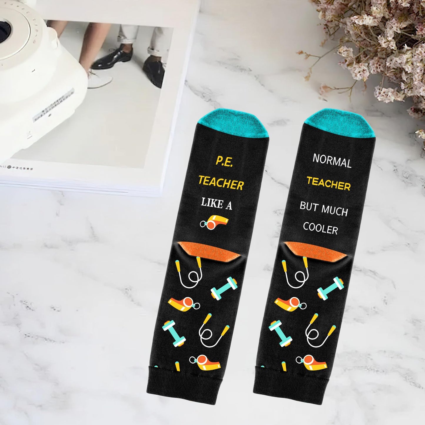 Gifts for Teacher - Christmas Appreciation Thank You Birthday Valentine Retirement End of Year Teacher Gifts,Socks
