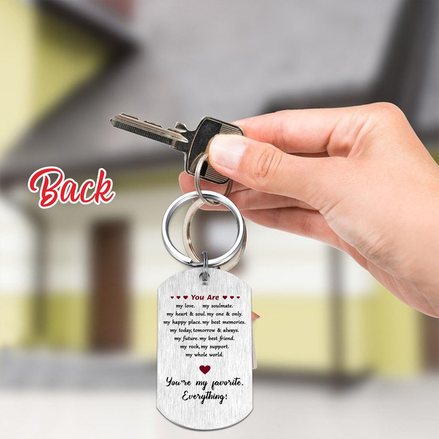Viayen Mother's Day for Gifts Wife from Husband, Gifts for Wife Birthday Just Because Anniversary Valentines Day Keychain