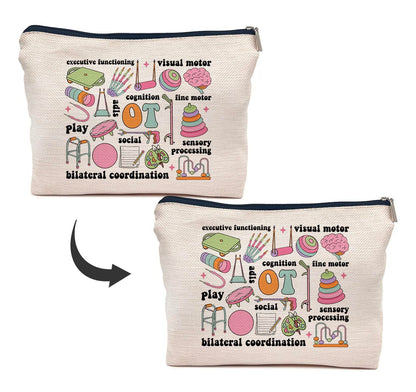 IWXYI Occupational Therapy Gifts,Occupational Therapy Makeup Bag,Occupational Therapist Make up Bag,Therapist Gifts,Ot Gifts,Gifts For Occupational Therapy