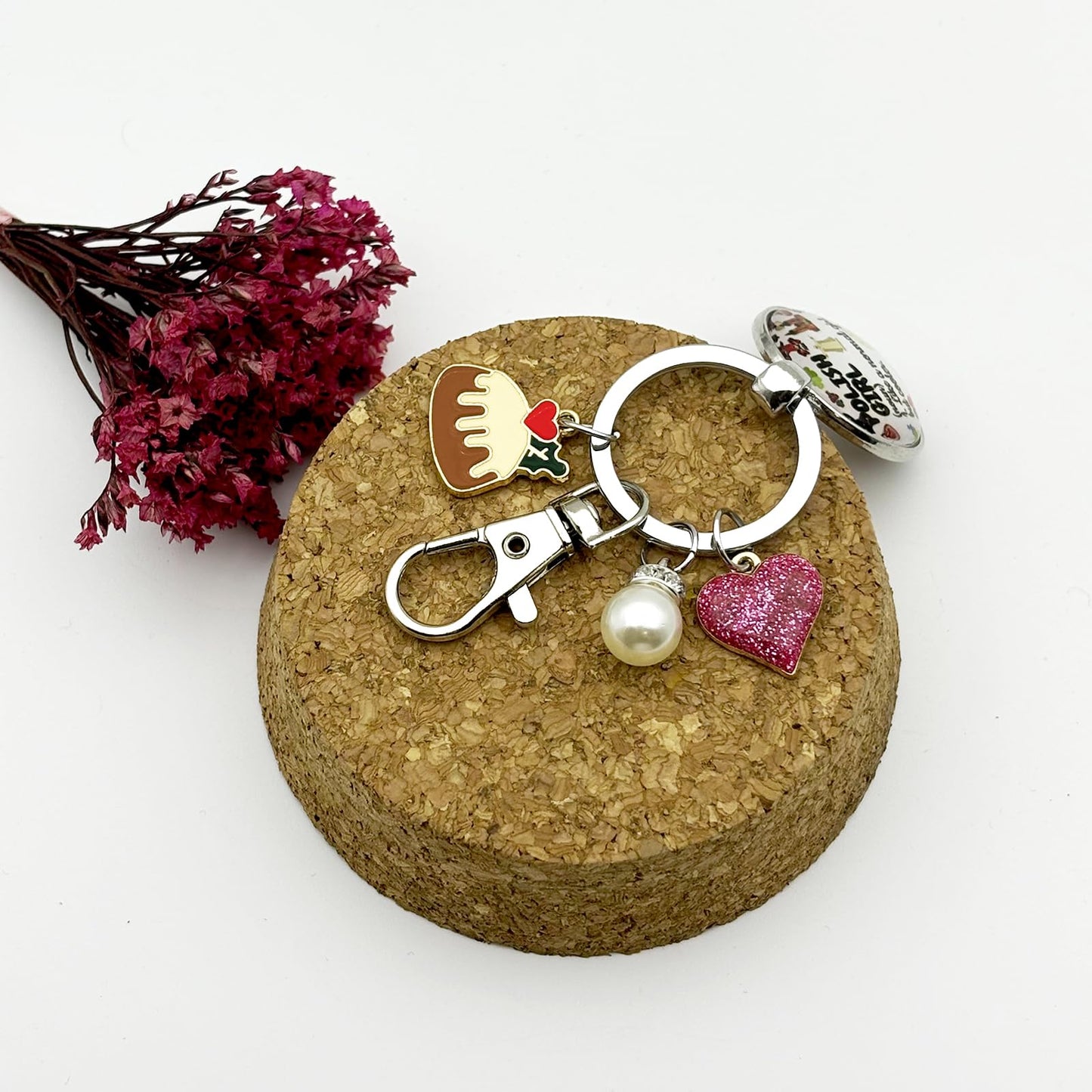 Polish Gifts Poland Lover Keychain for Christmas Graduation Birthday Retirement Poland Vacation Souvenir for Women Kids Mom Girl Trip Pierogi Theme Travel Jewelry Funny Polish Landmarks Keyring