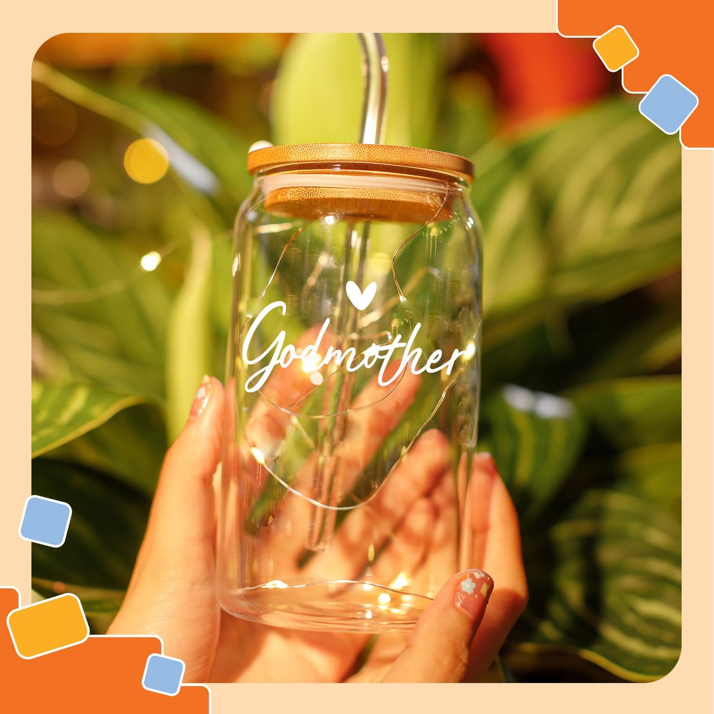 NewEleven Mother Day Gift For Godmother - Will You Be My Godmother From GodChild - Pregnancy Announcement Gifts For God Mother, Godmom, Godparents - 16 Oz Coffee Glass