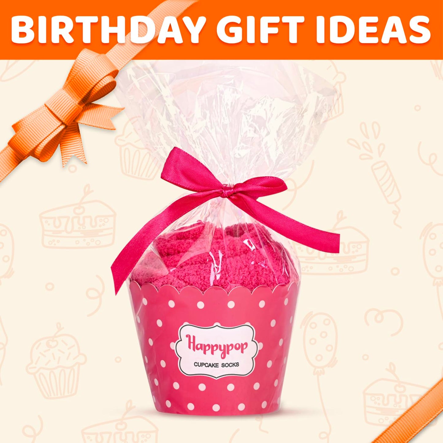 HAPPYPOP 70TH Birthday Gifts for Women - 61 62 63 64 65 66 67 68 69 70 Year Old Bday Socks