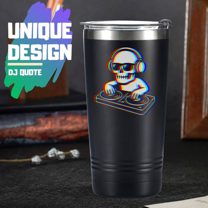 Onebttl DJ Gifts for Men, Women, Disc Jockey Gifts, Disco & Bar Lovers on Birthdays, Christmas, Party, House Warming - Skull