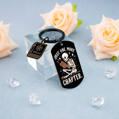 Book Keychain Book Nerd Gifts Nerdy Gifts for Men Books Lover Gifts for Women Stocking Stuffers for Book Lovers Nerd Stocking Stuffers for Men Readers Bookish Keychain