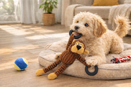 Dog Gift Box for Small Dogs & Puppies – Dog Birthday Gift Set with Toys & Treats, New Puppy Welcome Kit, Pet Gift Basket for Dogs