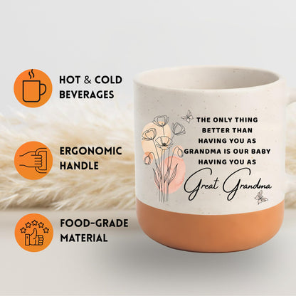 Mothers Day Gifts for Great Grandma, Great Grandma Coffee Mug 13oz, Sentimental Mothers Day Gift for Her, Great Grandmother Gifts