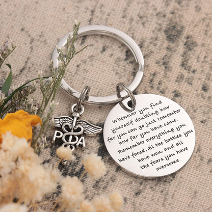 Physician Assistant Keychain Gifts For Women Men Keychain Graduation Best Future Pa Ever Physicians Assistant Pa Keychain