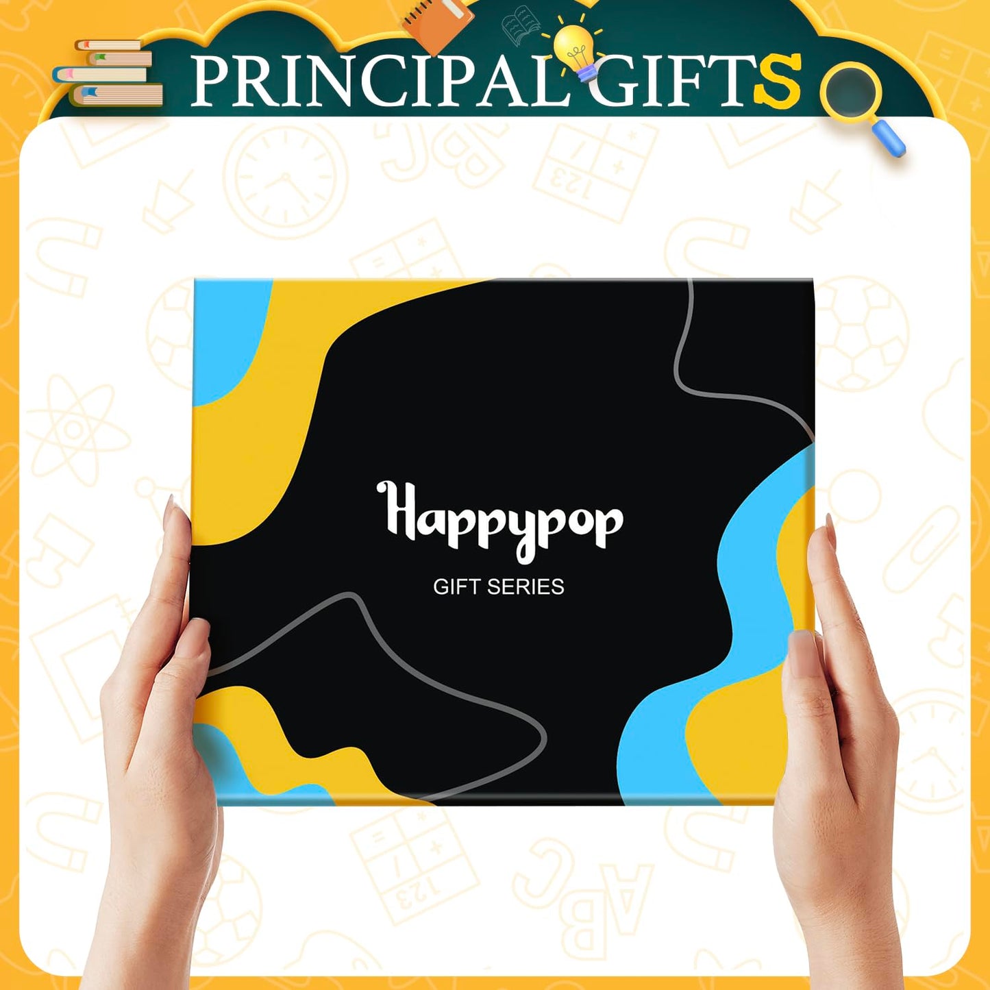 HAPPYPOP Appreciation Gift Ideas - Funny Teacher Principal Boss Coworker Employee Socks