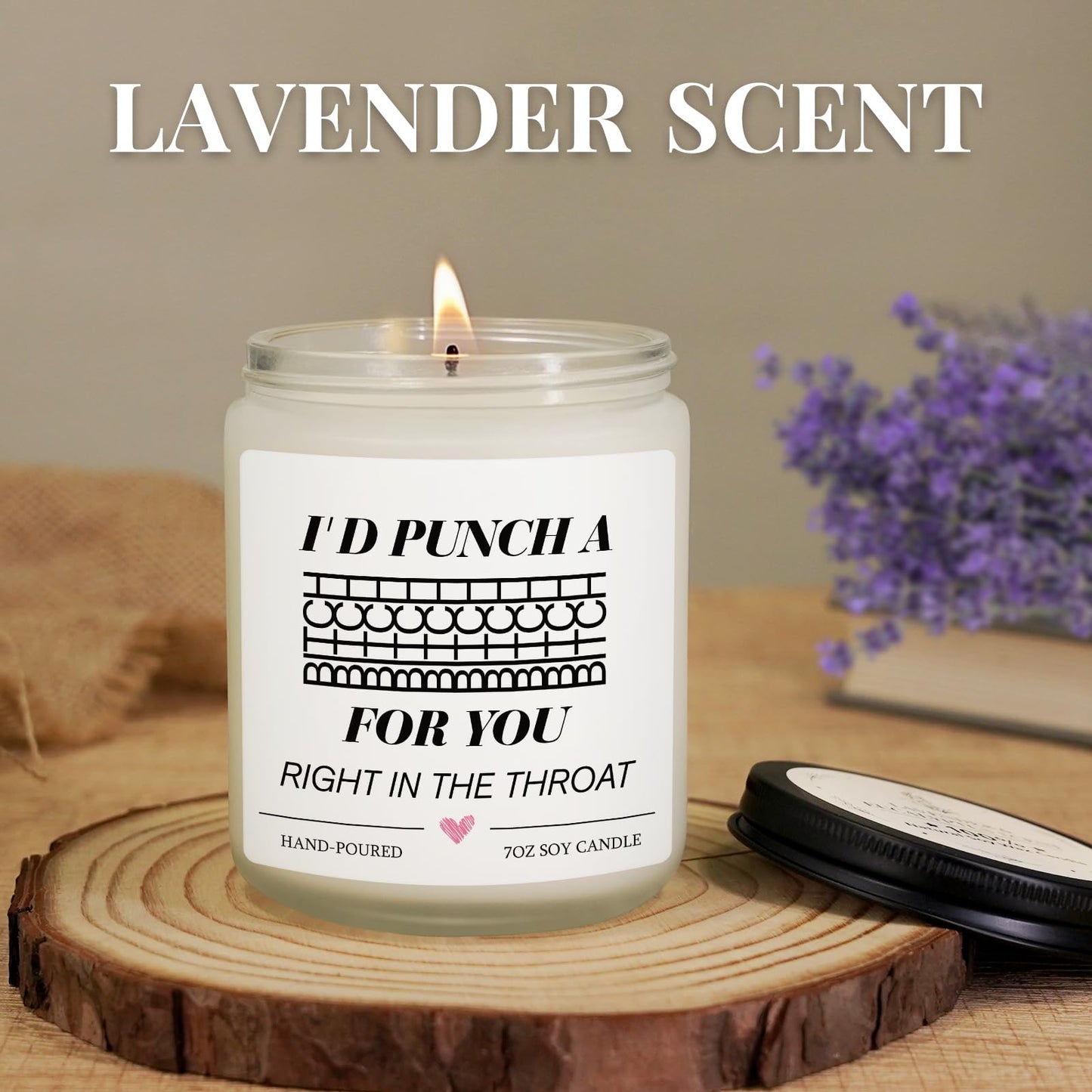 Hidden Message Scented Candle, Fuck This Shit Candle, Birthday Gag Gifts for Women, Adult White Elephant Christmas Gifts, Novelty Items for Adults, Unique Gag Gift for Women Friends Bestie Girlfriend