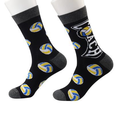 MBMSO Volleyball Coach Socks - 2 Pair Coach Appreciation Gifts