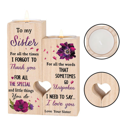 Sisters Gifts from Sister, Unique Birthday Gifts for Sisters, Best Sister Gift Ideas for Christmas Thanksgiving, Personalized Thank You Gifts