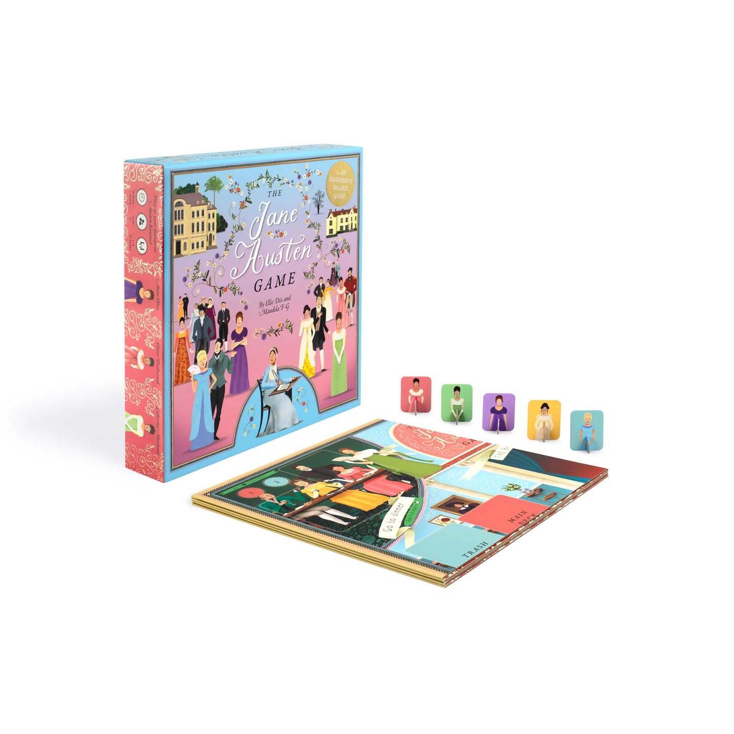The Jane Austen Game: an immersive boardgame – Play as Your Favorite Austen Heroine!