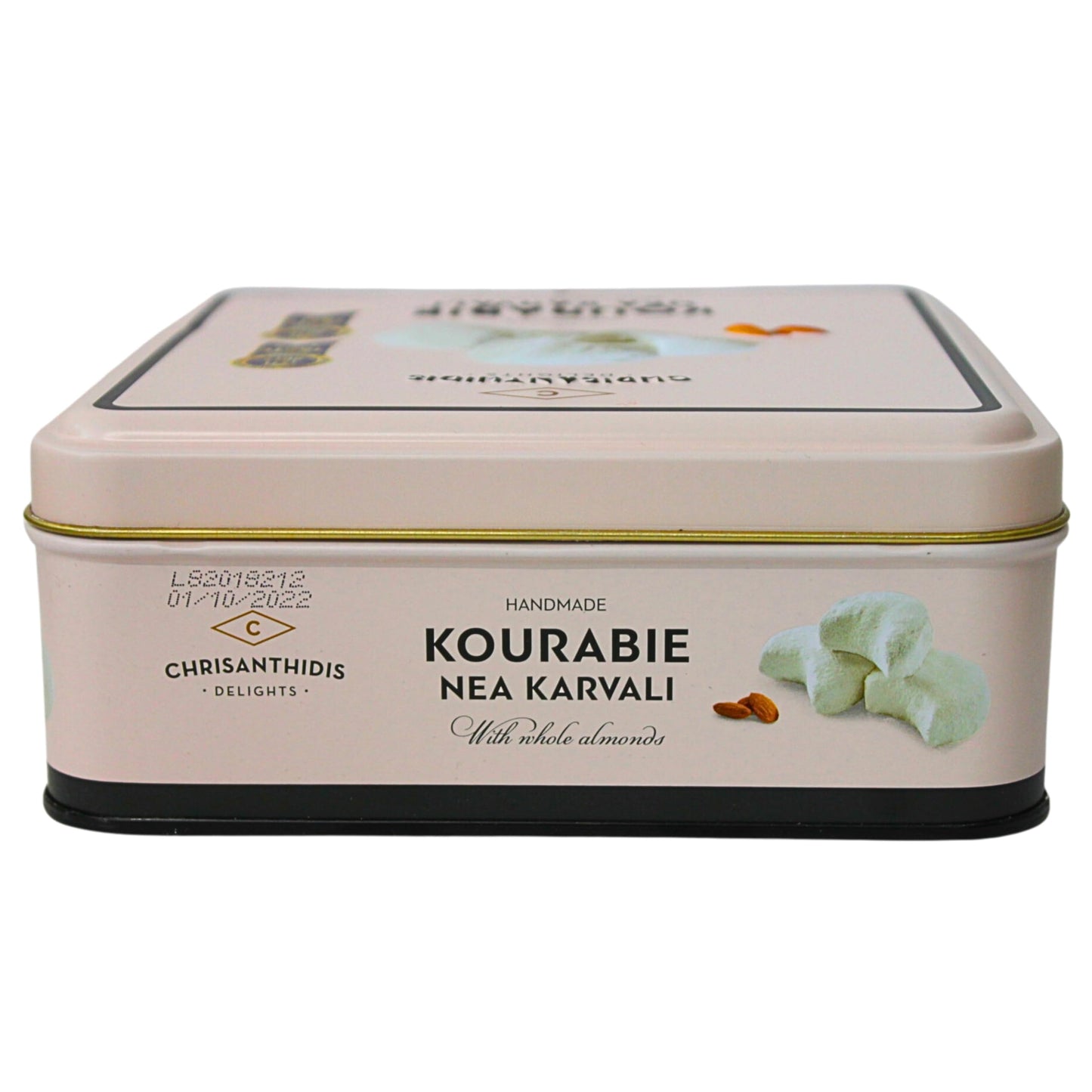 Greek Handmade Cookies (Kourabie) With Whole Almonds 450g/15.8oz
