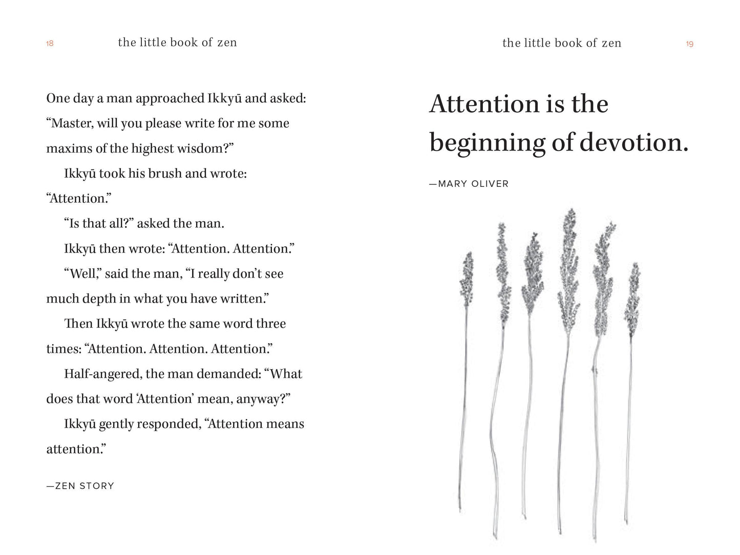 The Little Book of Zen: Sayings, Parables, Meditations & Haiku