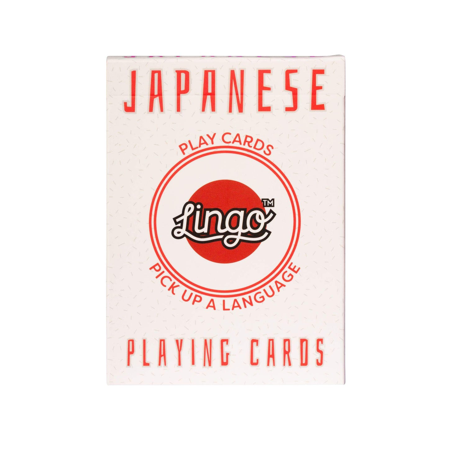 Lingo Japanese Playing Cards | Travel Flashcards | Learn Japanese Vocabulary in A Fun & Easy Way | 52 Essential Translations