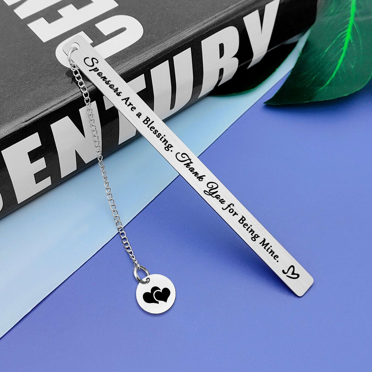 Sponsor Gift Bookmarks Book Lover Gift Sponsor Appreciation Gift Thank You Gift for Confirmation Sponsor Book Club Gifts Confirmation Sponsor Gift for Women Retirement Birthday Gift Librarian Present