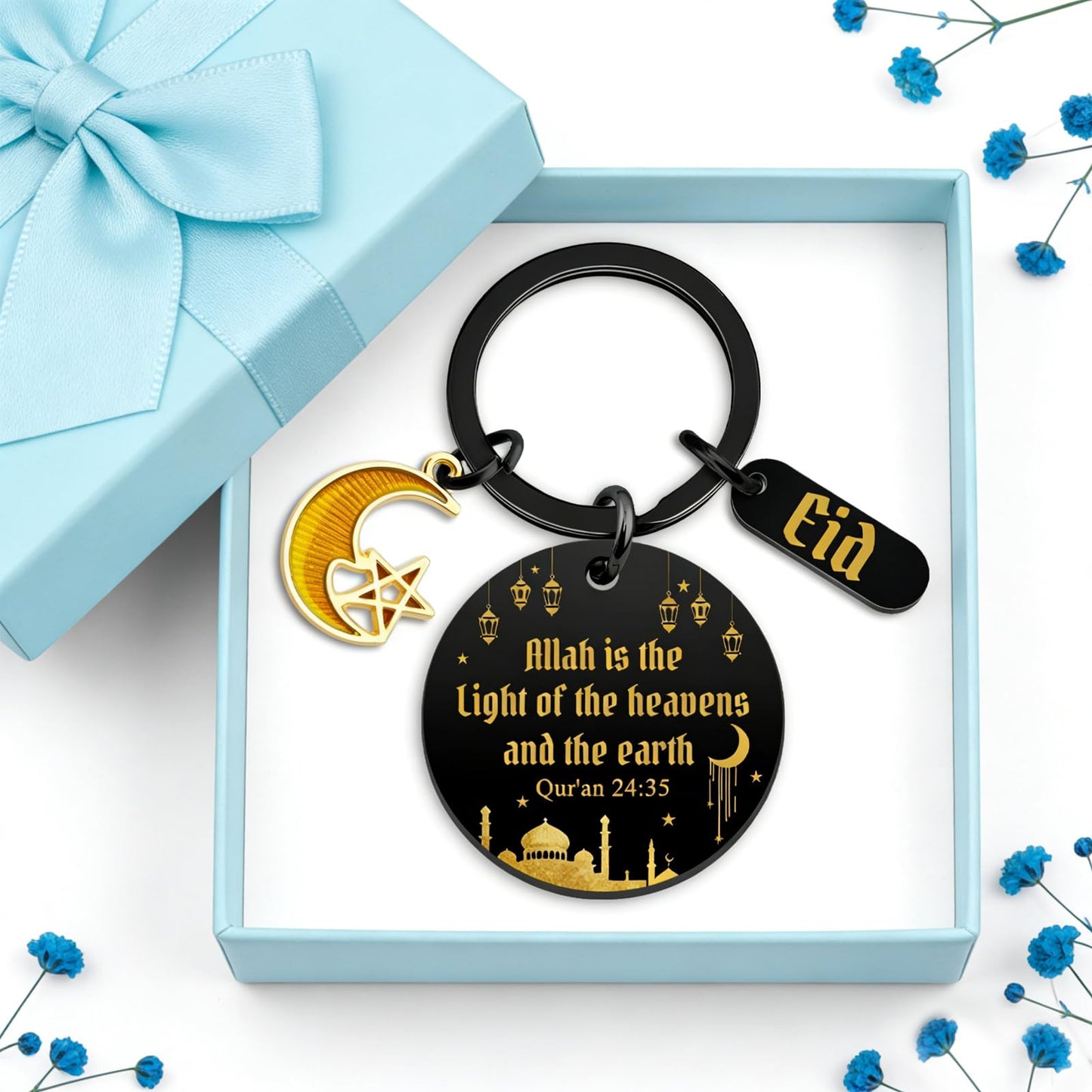 Ramadan Gifts For Women Men Eid Gifts Islamic Keychain Muslim Gift For Women Men Eid Islamic Decor Ramadan Keychain Decorations For Home Muslim Gift Ideas