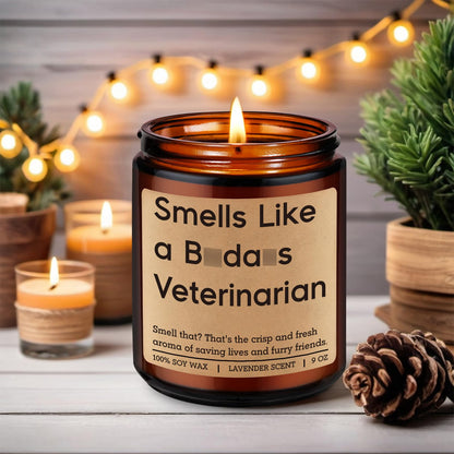 Miracu Candle, Veterinarian Gifts for Women Men, Funny Veterinary Gifts for Veterinarians, Cool Vet Med School Graduation, Birthday, Appreciation, Veterinary Day for Friend, Future Vet, Student, Grad