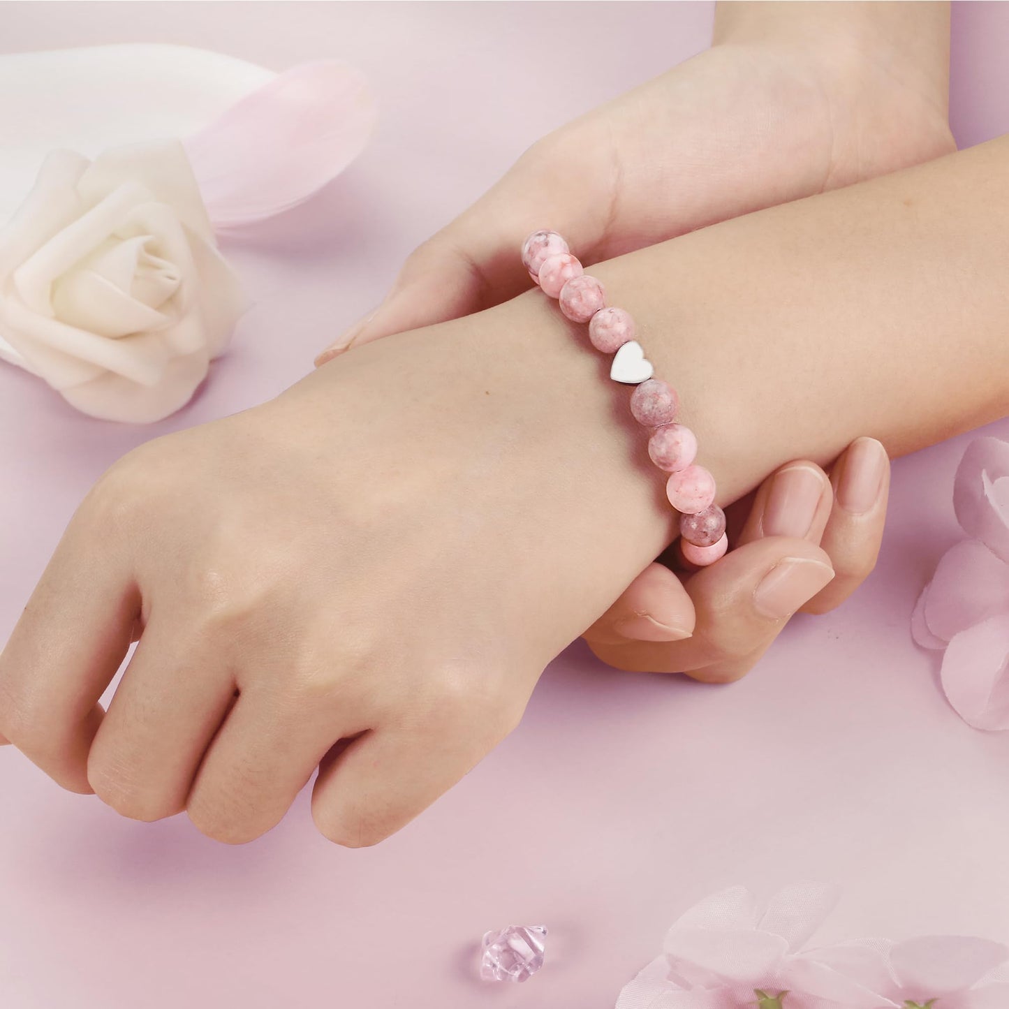 Sereney Birthday Gifts for Girls, Beaded Bracelets as 1/2 1 2 3 4 5 6 7 8 9 10 11 12 13 14 15 16 Year Old Birthday Gift, Adjustable Cross/Pearl Bracelet as Happy Birthday Gifts for Daughter