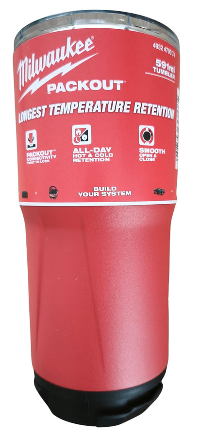 Milwaukee ML 591 Pacout 479074 Thermal Mug', Red