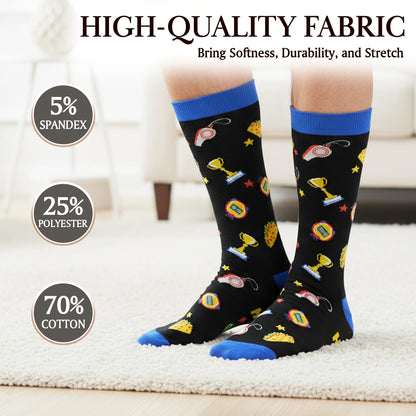 ZAGKOO Appreciation, Thank You Gifts for Teachers, Nurses, Bosses, Coaches - Funny Socks for Men, Women - Christmas Gift Idea