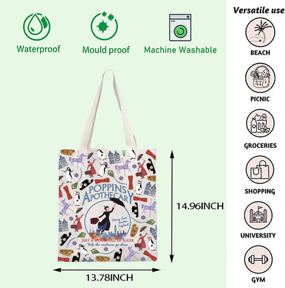 Movie Inspire Tote Bag Umbrella Shoulder Bag Musical Gift For Fan Movie Handbag