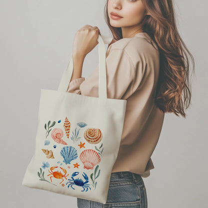 Aesthetic Tote Bag for Women | Medium Size with Inner Pocket | Stylish & Practical