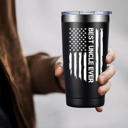 Uncle Gifts - Fathers Day Gift for Uncle from Niece, Nephew - Christmas, Birthday Gifts for Uncles Men Him - 20oz Tumbler