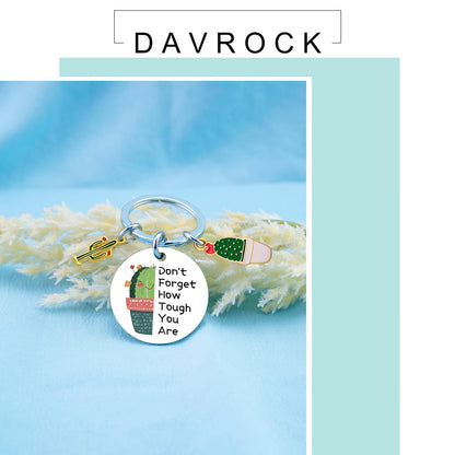 Cactus Gifts Plant Lover Gifts for Women Plant Keychain Arizona Gift Cactus Decor Succulent Gift Encouragement Keychain For Women Succulent Decor
