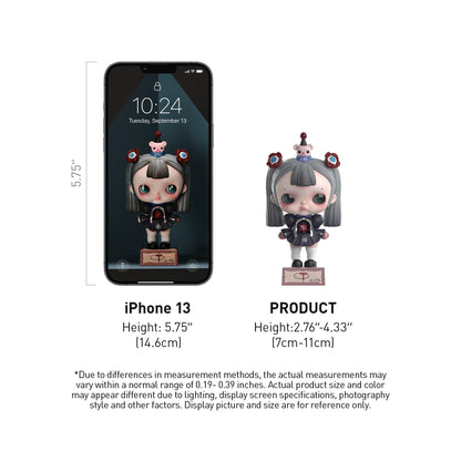 POP MART TINYTINY-Prologue Series Figures Blind Box Figures, Random Design Action Figures Collectible Toys Home Decorations, Holiday Birthday Gifts for Girls and Boys, Single Box