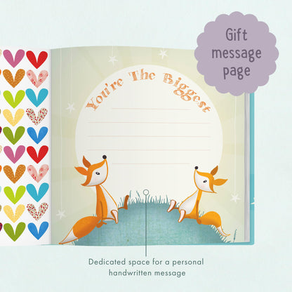 You're The Biggest: A Heartwarming New Sibling Gift Book for Big Brothers or Sisters – Hardcover Keepsake