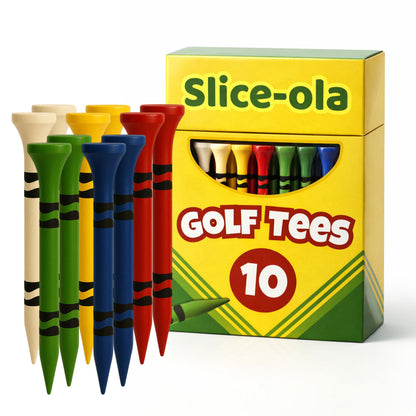 Funny Golf Tees | Golf Accessories for Men | Top Golf Gifts for Men & Unique Golf Gifts for Golfers | Premium Golf Stuff & Golf Bag Accessories | Wooden Bamboo Tees