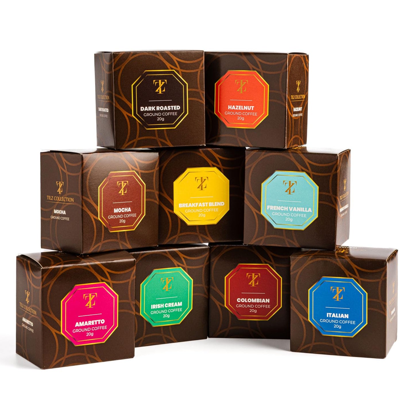 Coffee Gifts - Gourmet Coffee Gift Set |9 Ground Coffee Assortment Gift Set |Coffee Sampler Gift Set, Tasting Kit |Gifts For Coffee Lovers |Ground Coffee Gift Basket |Gifts For Men And Women