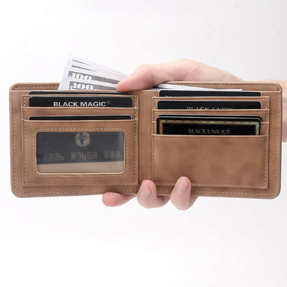 THTCSQ Pastor Gifts,Leather Wallet for Men,Engraved Personalized Leather Wallet,Appreciation Gifts Unique Gifts for Men, Birthday Gifts (Pastor)