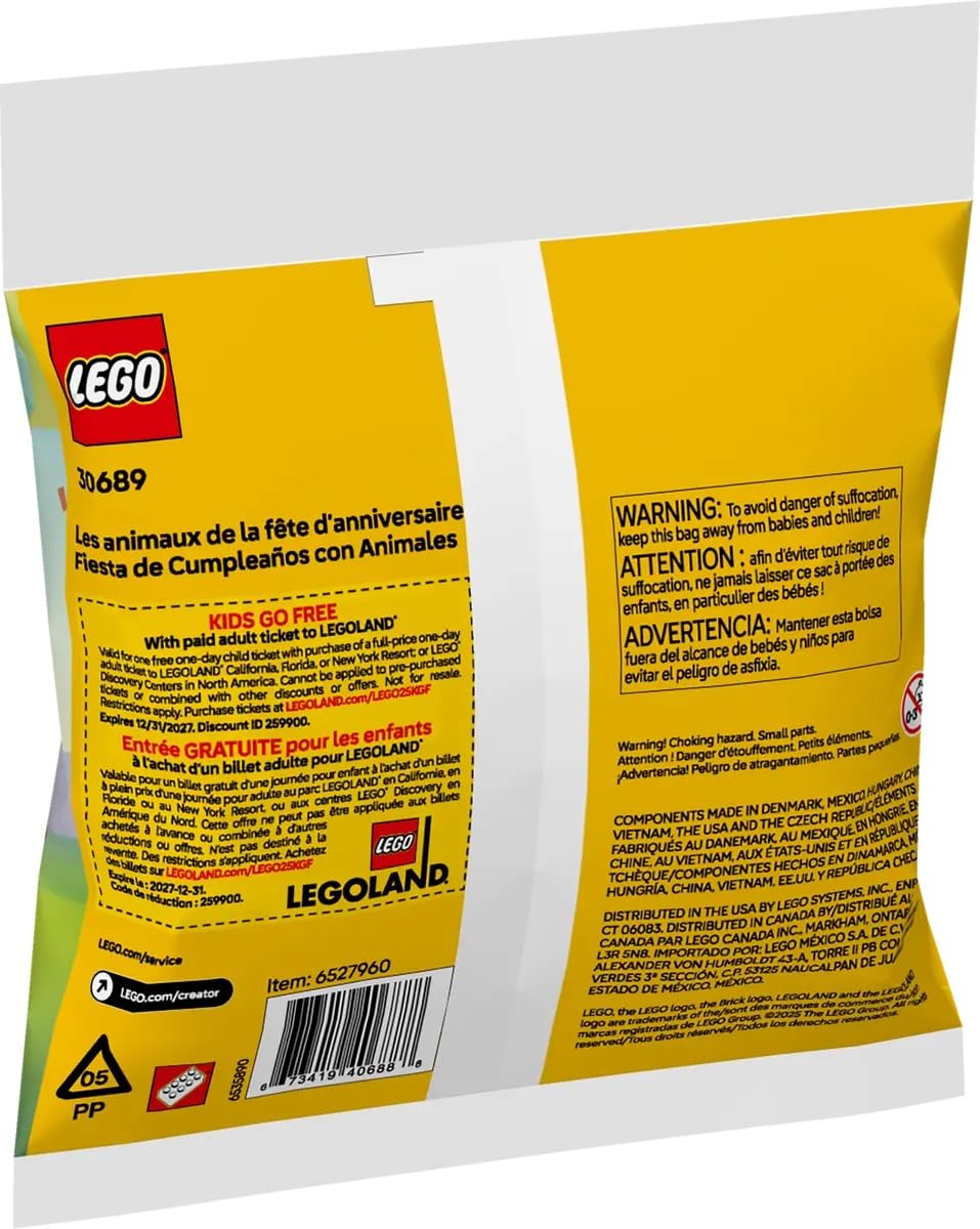 Birthday Party Animals Creator Set by LEGO