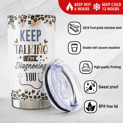 Psychology Gifts Tumbler 20oz, Mental Health Gifts for School Psychologist, Psychiatrist, Therapist, Therapy, Psychology Teacher