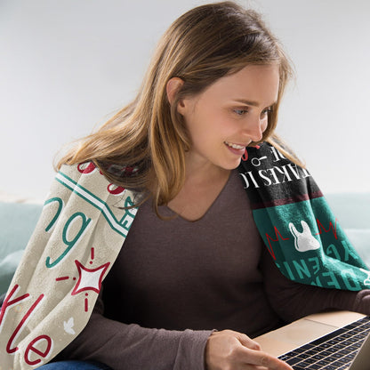 ZWERIVP Dental Hygienist Gifts for Women, Gifts for Dental Hygienist, Dental Hygiene Present, Dental hygien Birthday Present for Women, Dental Hygienet Appreciation Throw Blanket 60"X50"