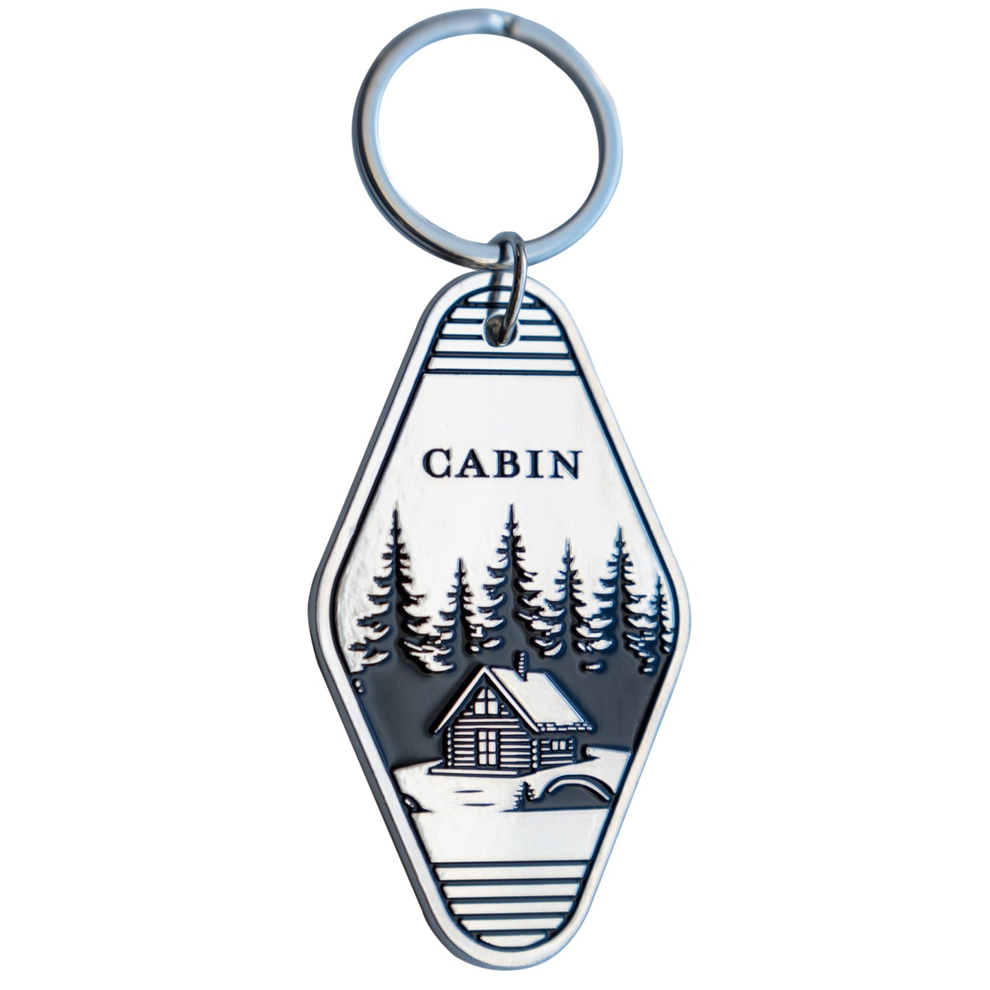 Vacation Home Keychain - Metal Key Chain