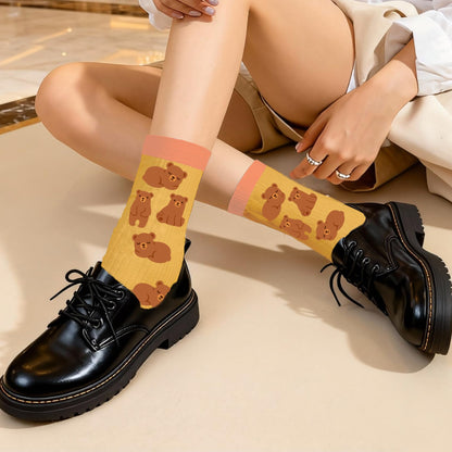 Inspirational Gifts - Animal Print Gifts for Women,Motivational Animal Lover Gift for Boys Girls Women Men Socks