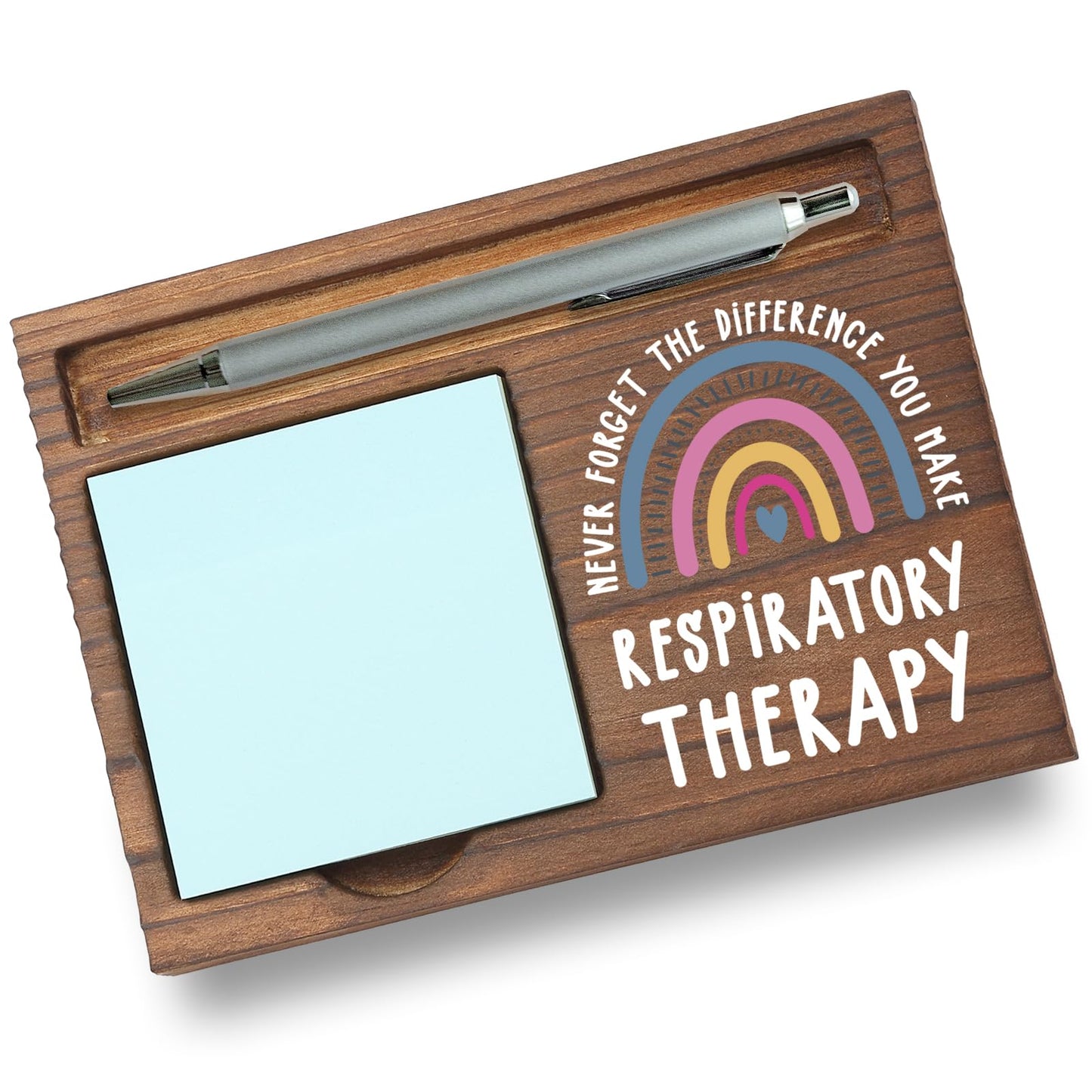 Respiratory Therapy Gifts Sticky Note Holder, Thank You Gift for Respiratory Therapists, RT Team, or Pulmonary Staff, Healthcare Appreciation Week, Graduation or Holiday Recognition PB026