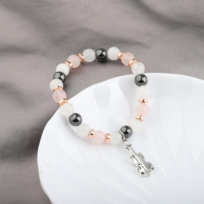 WSNANG Violin Charm Bracelet - Jewelry Gift for Violin Lovers & Music Enthusiasts