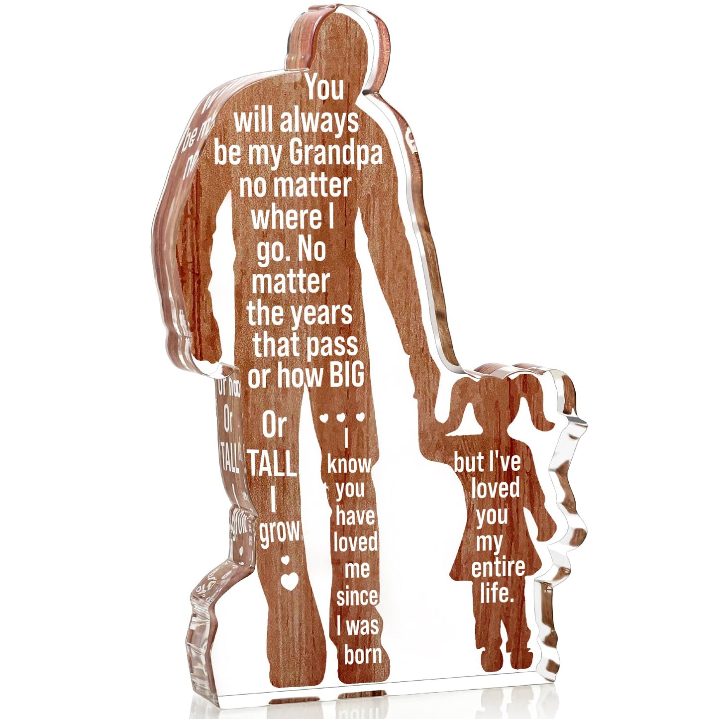Grandpa Gifts from Granddaughter Grandpa Birthday Fathers Day Idea Gifts Best Grandpa Ever Gifts to My Great Grandpa Christmas Father's Day Grandparents Gifts Granddad Papa Plaque Sign