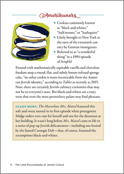 The Little Encyclopedia of Jewish Culture: 101 People, Places, Things (and Foods) Every Jew Should Know