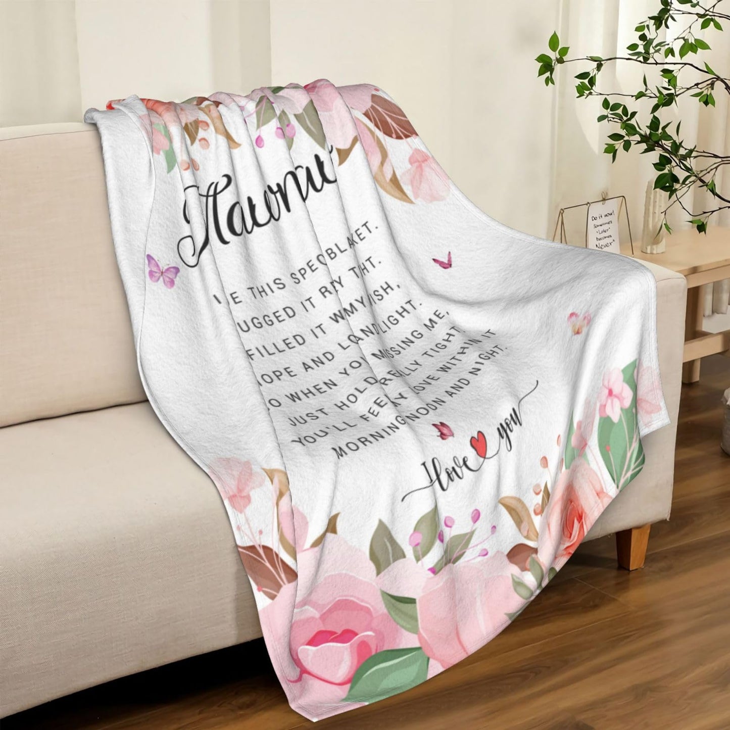 Mawmaw Gifts Throw Blanket 60x50 Inch - Best Gifts for Mawmaw - Mawmaw's Gift from Grandchildren - Maw Maw Gifts for Grandma - Mawmaw's Gift for Birthday Retirement