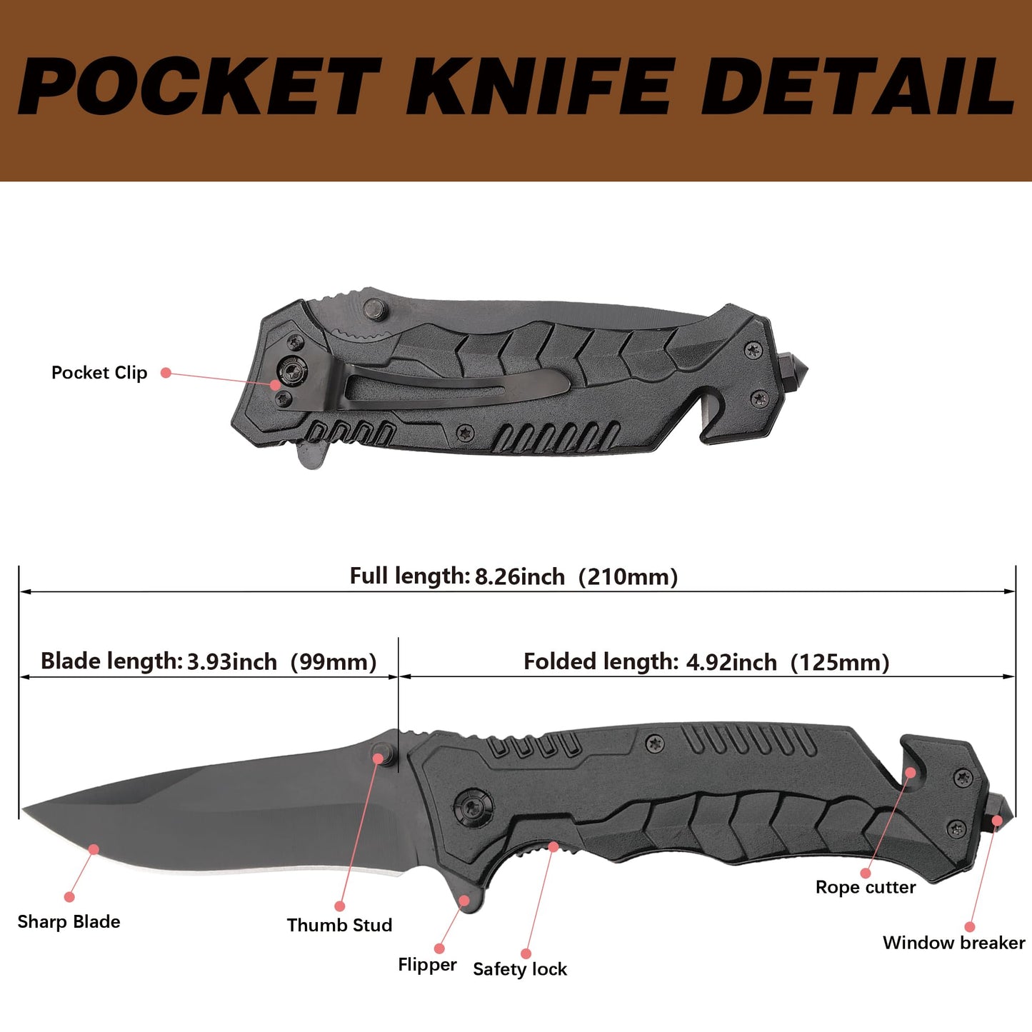 40 Years Wedding Anniversary Keepsake Him, 40th Ruby Anniversary Present for Husband, 40 Years Marriage Men Gift Idea, Engraved Pocket Knife with Wood Box, Hunting, Camping, Fishing, Folding Knives